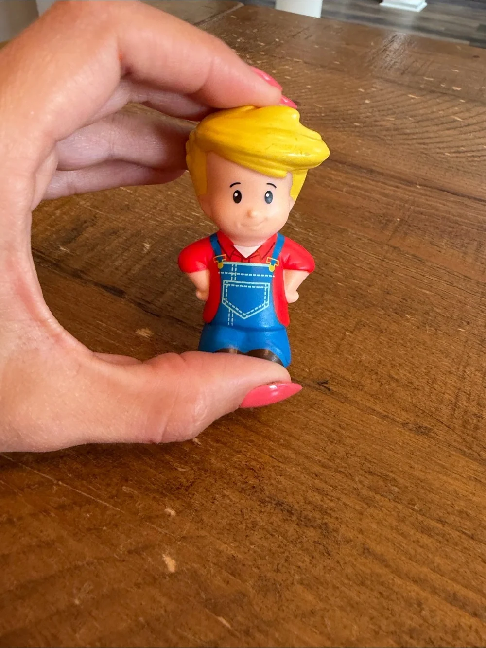 Fisher Price Little People farmer Eddie as is